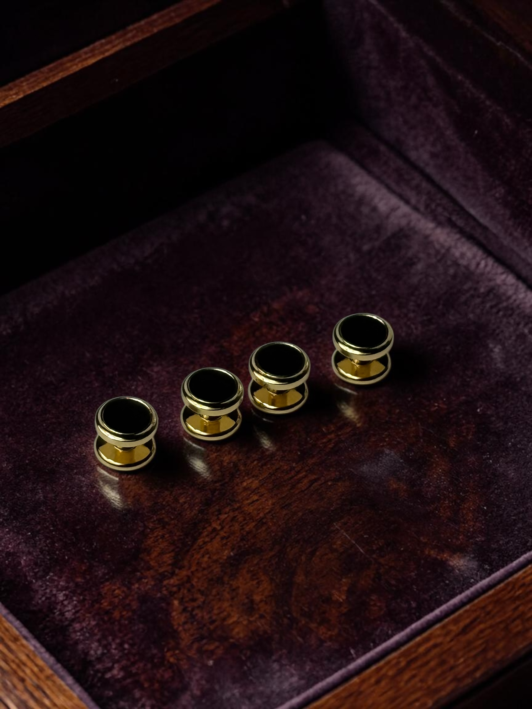 Gold Plated Shirt Studs